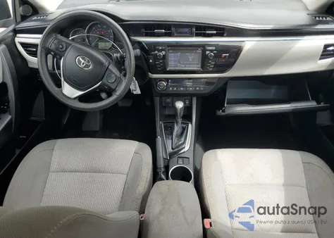 2015 Toyota Corolla L z USA, uszkodzony, nr VIN 2T1BURHE1FC288692